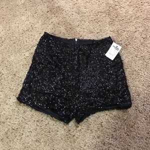 Charlotte Russe Sequin Shorts